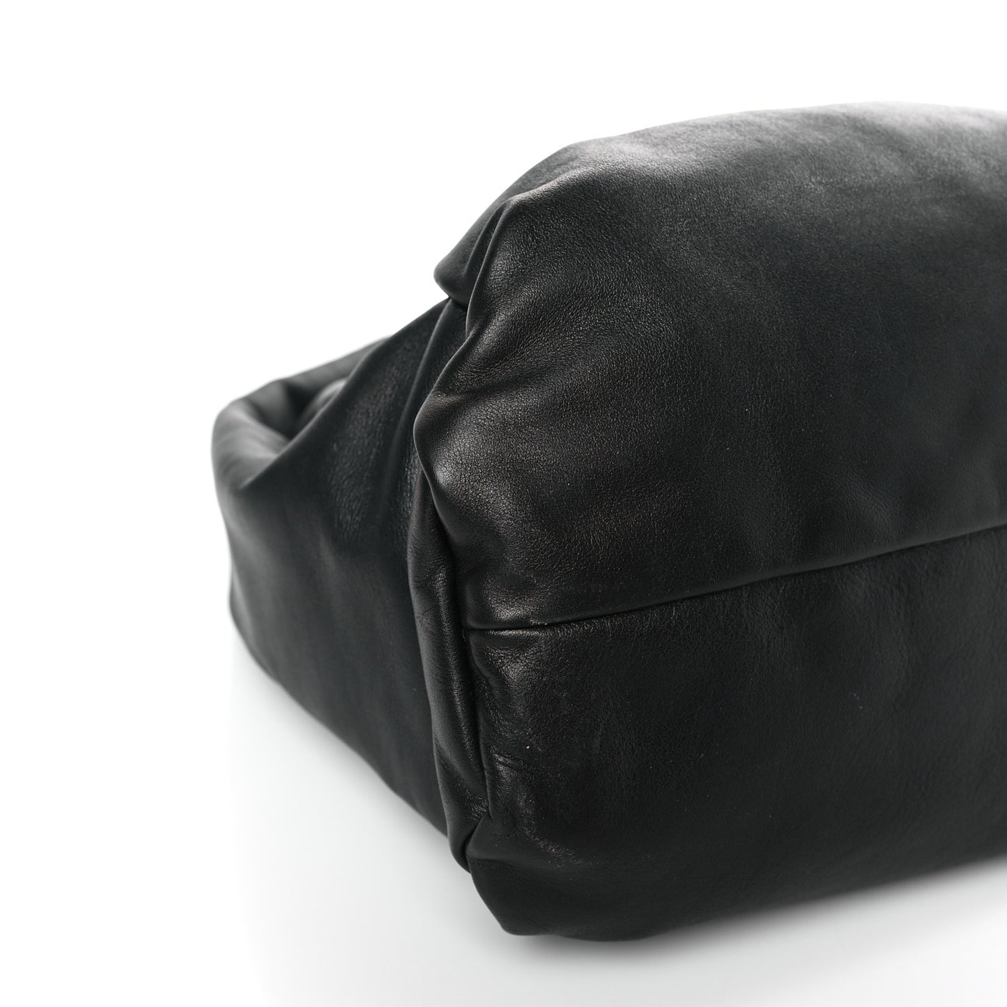 Smooth Butter Calfskin Small The Shoulder Pouch Black