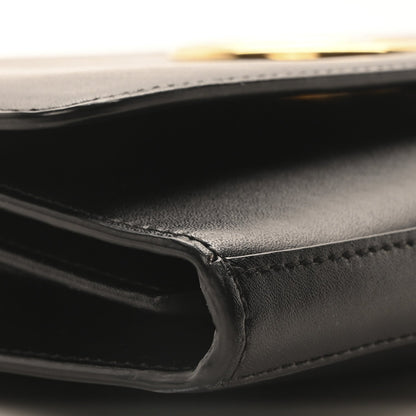 Fendi Vitello Liberty Lucido F is Fendi Wallet on Chain Black 9 of 10