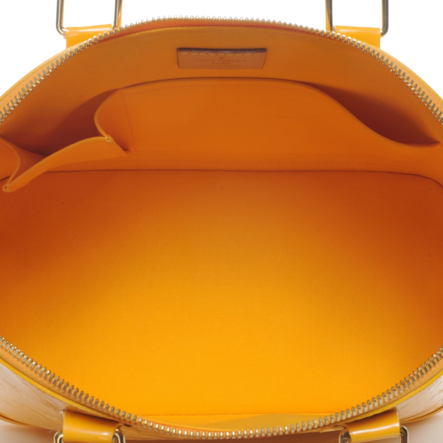 Louis Vuitton Vernis Alma PM Jaune Passion 8 of 8