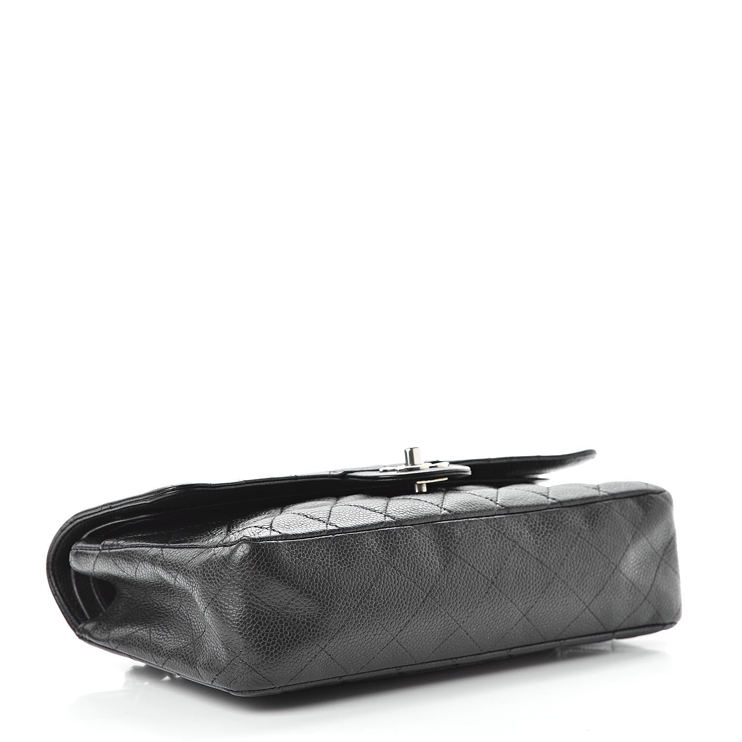 Chanel Caviar Quilted Medium Double Flap Black 4 of 17