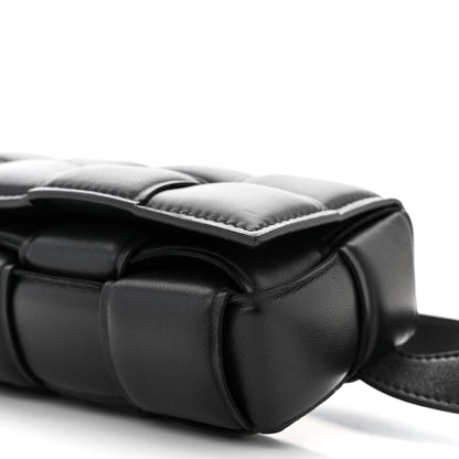 Bottega Veneta Nappa Maxi Intrecciato Padded The Belt Cassette Bag Black 10 of 10
