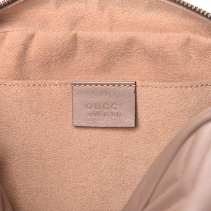 Gucci Calfskin Matelasse Small GG Marmont Chain Shoulder Bag Porcelain Rose 6 of 13