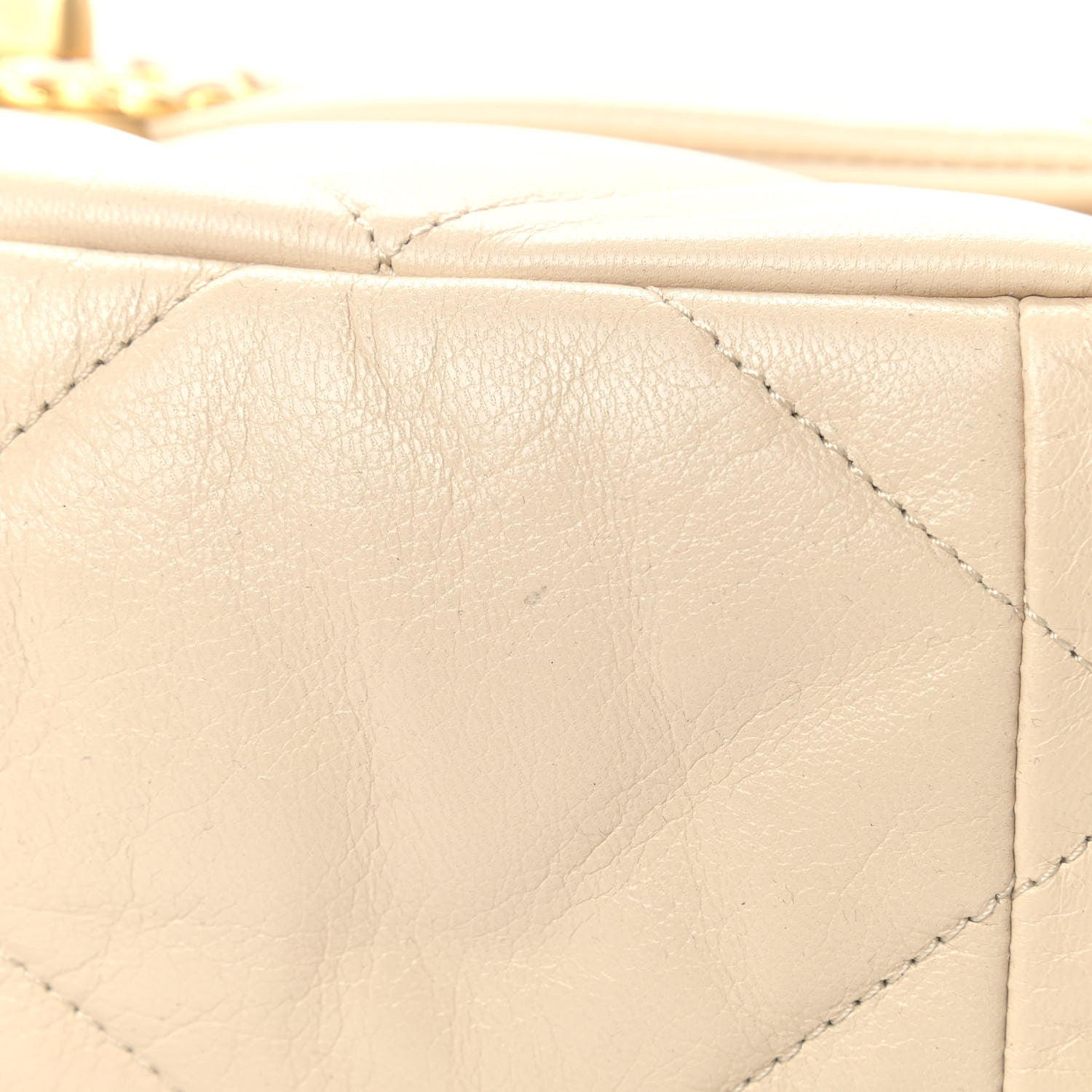 Chanel Goatskin Quilted Medium Chanel 19 Flap Beige 9 of 9
