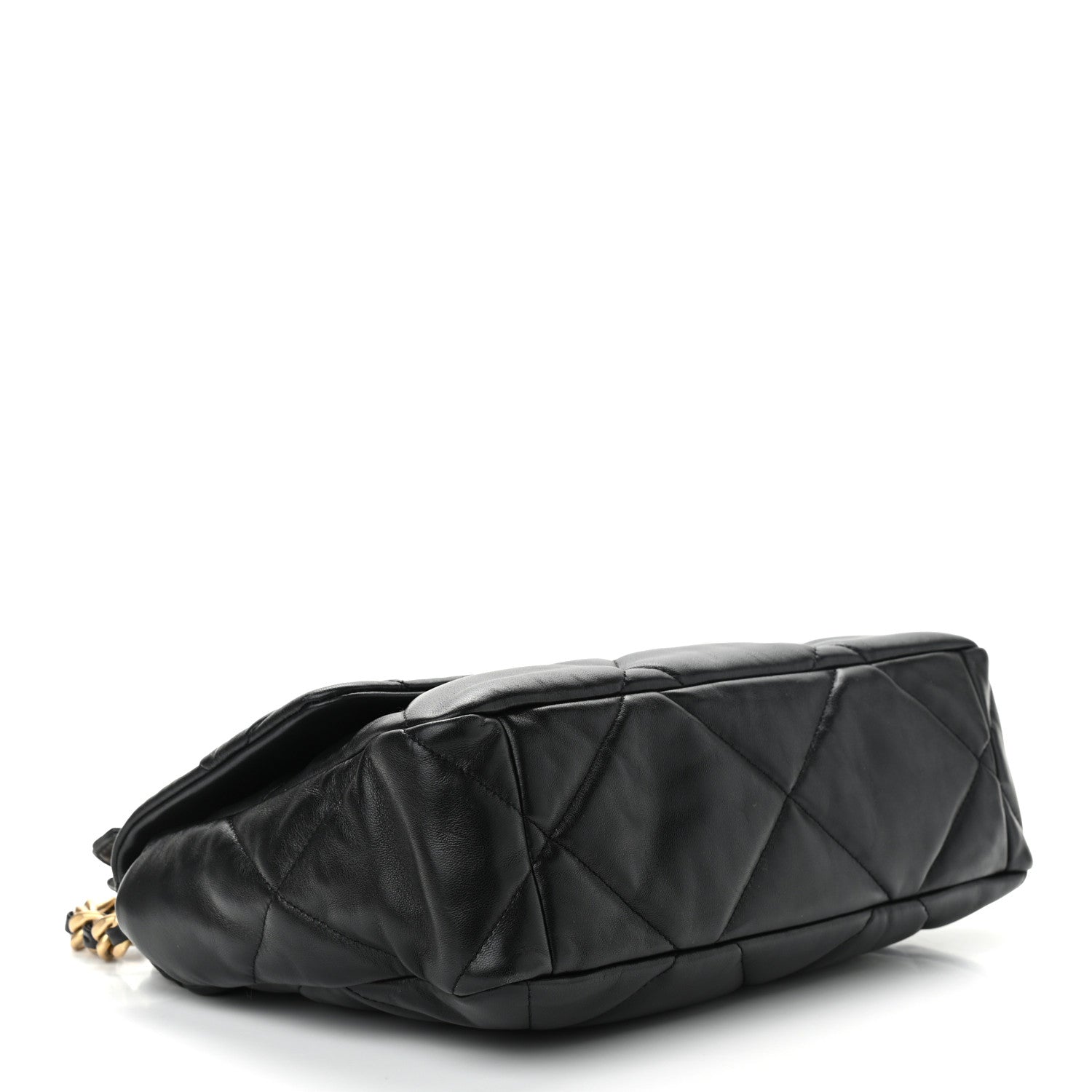 Chanel Lambskin Quilted Large Chanel 19 Flap Black 4 of 11