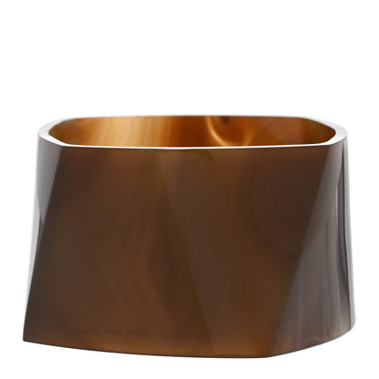 Tiffany Brown Agate Frank Gehry Torque Wide Bangle Bracelet 2 of 4