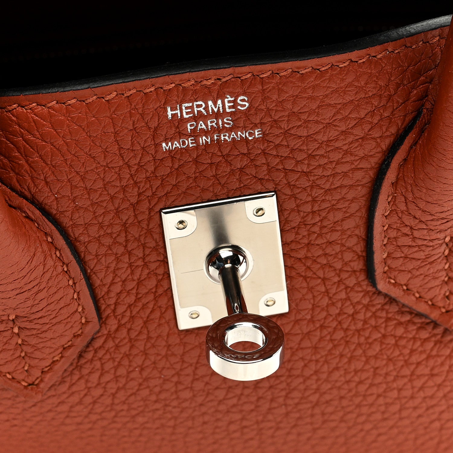 Hermes Togo Birkin 25 Cuivre 6 of 10