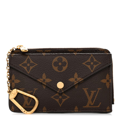 Louis Vuitton Monogram Recto Verso Card Holder Black 1 of 6