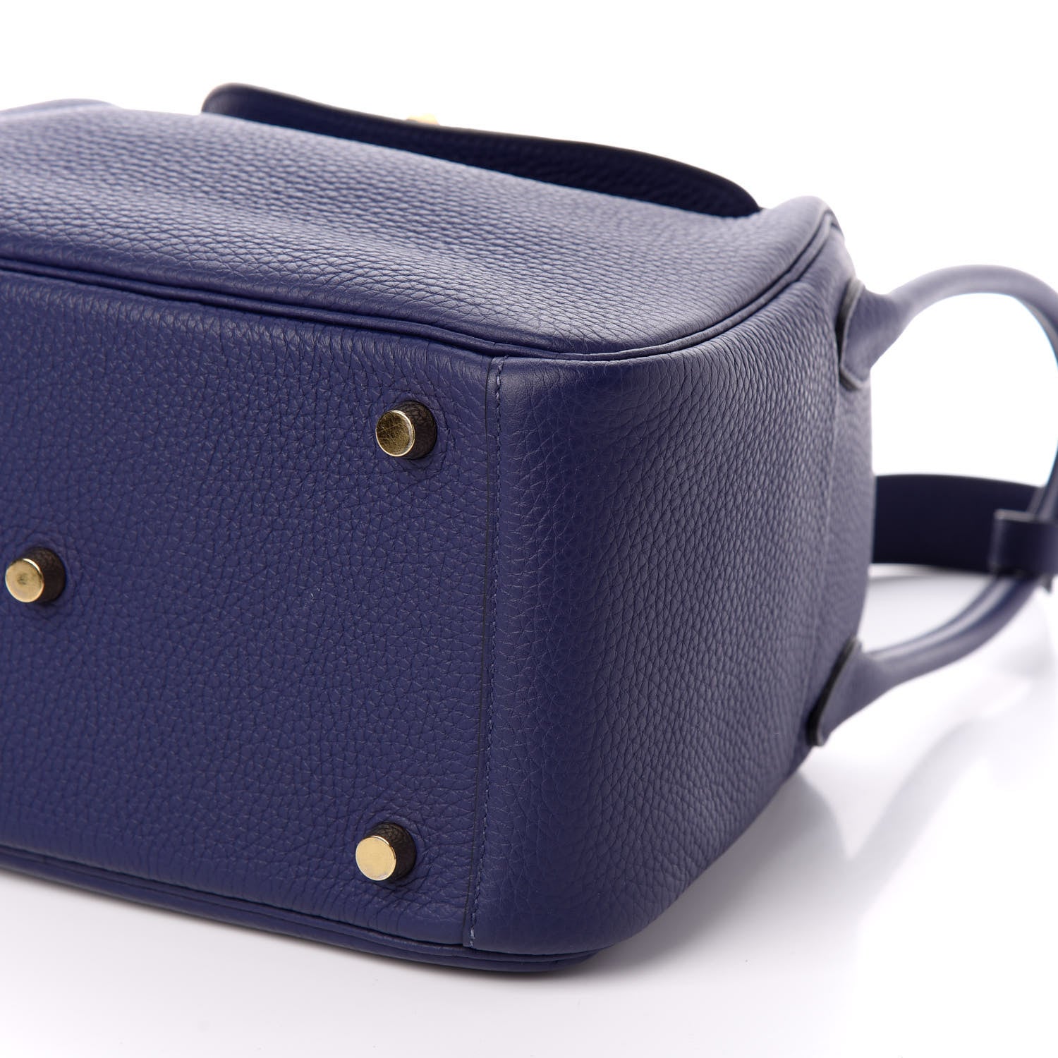 Hermes Taurillon Clemence Lindy 26 Bleu Encre 9 of 9