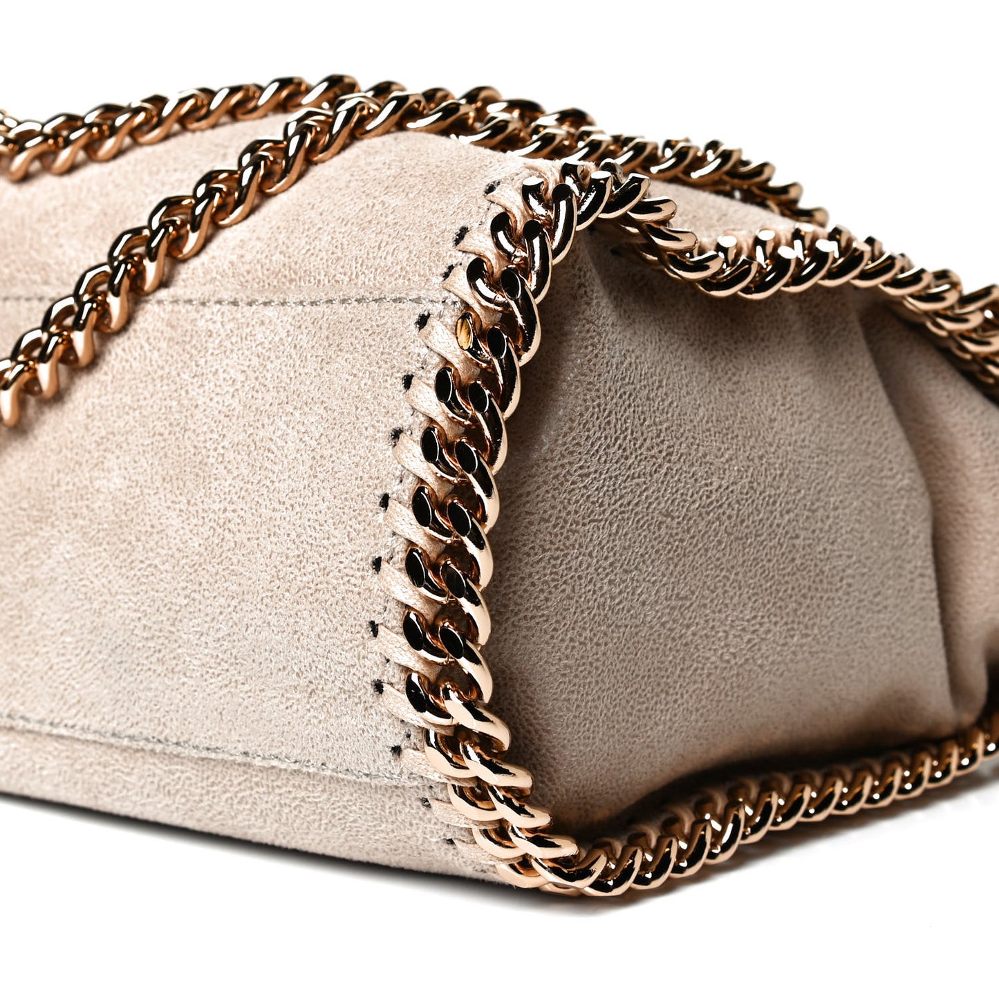 Shaggy Deer Falabella Mini Crossbody Bag Sand