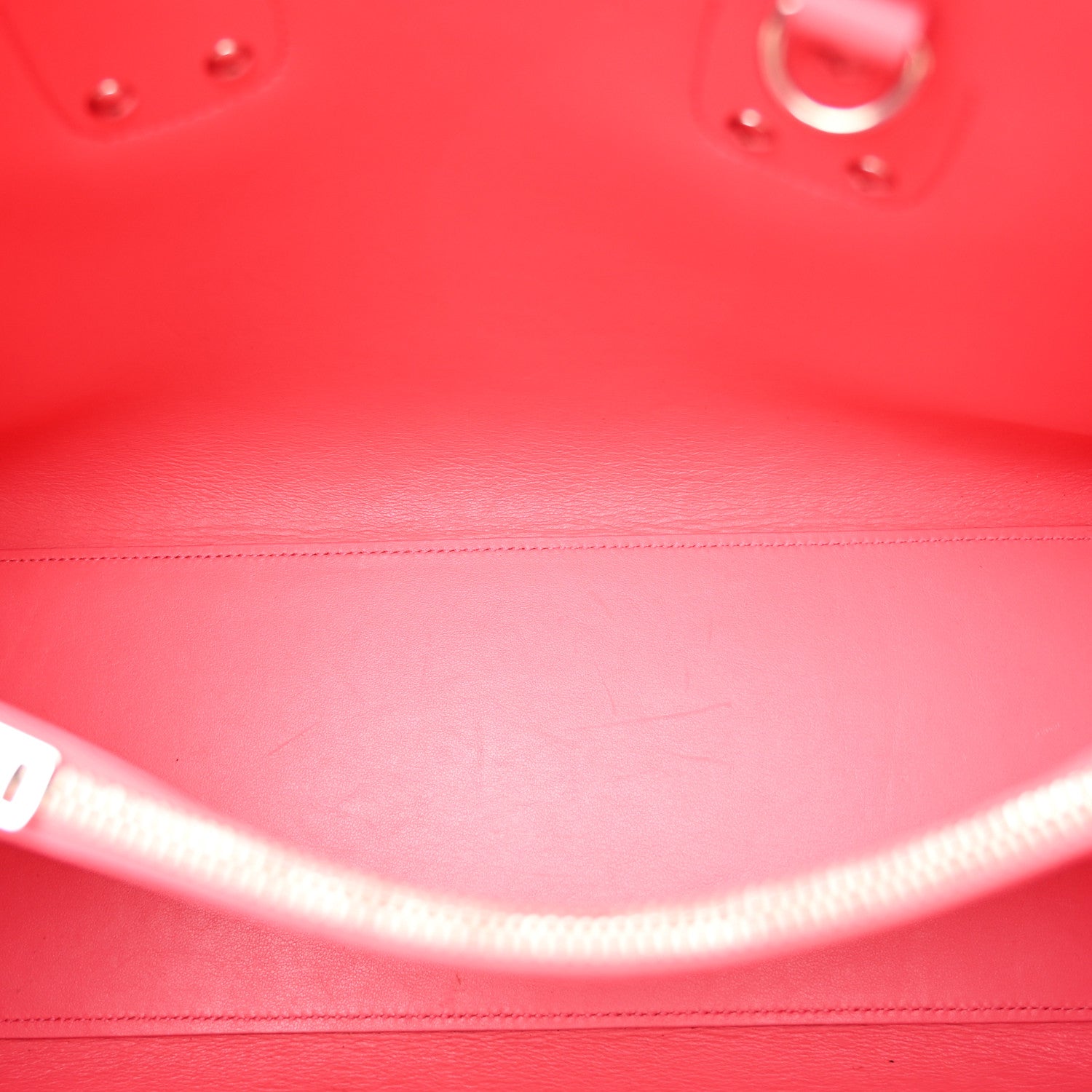Saint Laurent Grained Calfskin Small Sac De Jour Rose Clair 6 of 15