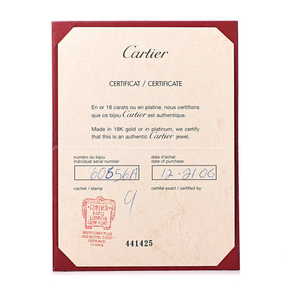 Cartier Platinum Diamond 1.52ct Eternity Ring 52 6 6 of 6