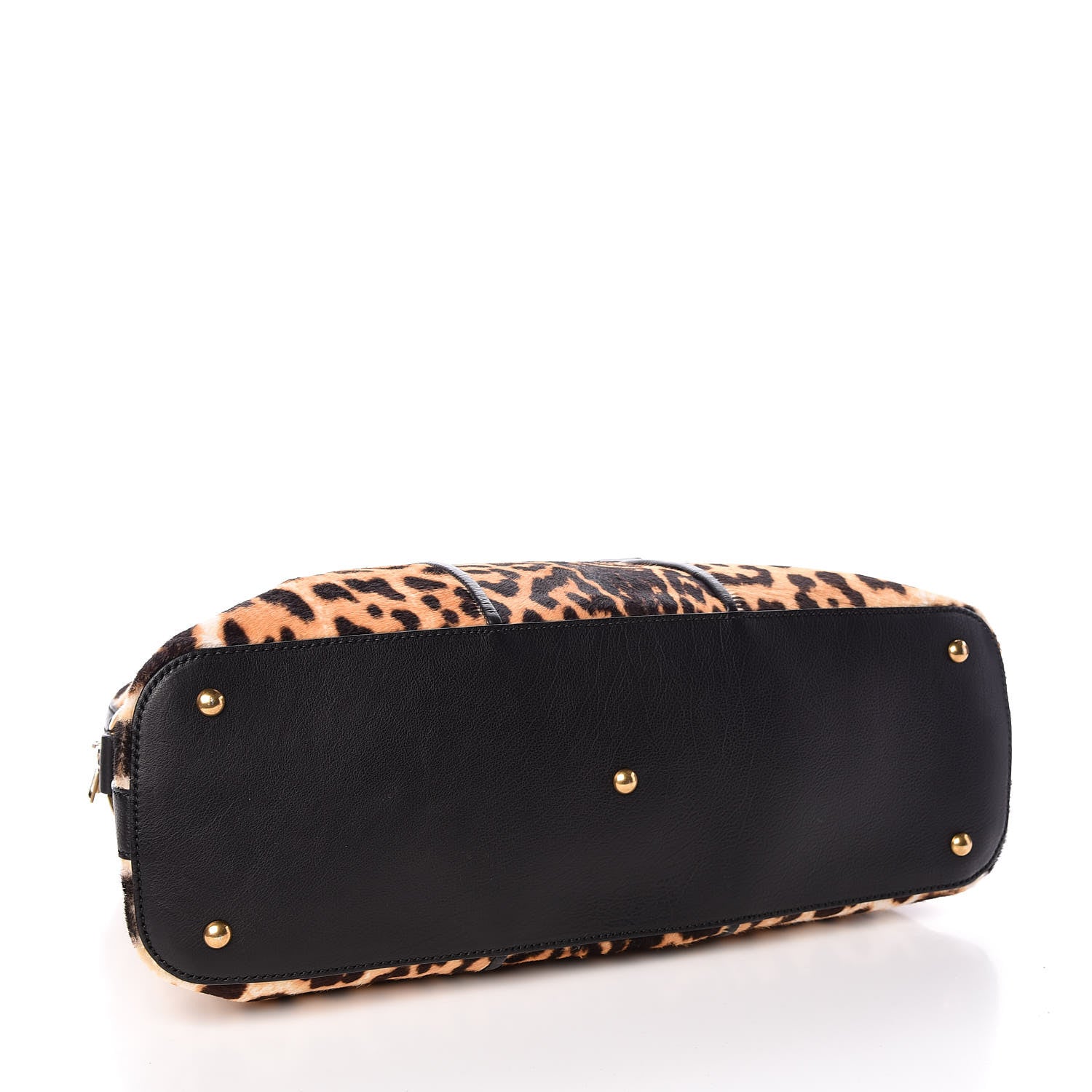 Saint Laurent Calf Hair Printed Oversized Muse Leopard 4 of 10