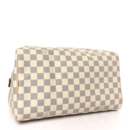 Louis Vuitton Damier Azur Speedy 30 4 of 8