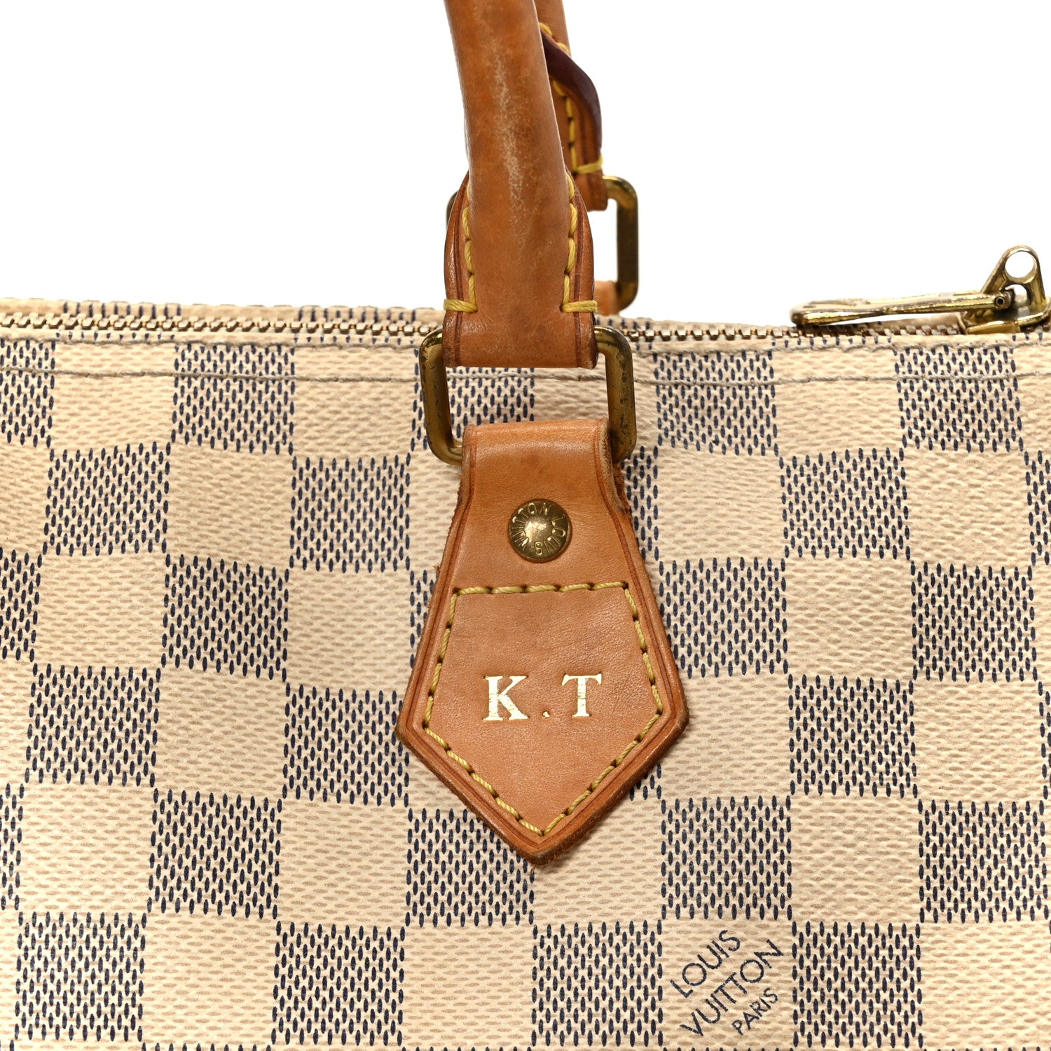Louis Vuitton Damier Azur Speedy Bandouliere 30 9 of 14