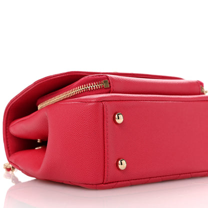 Chanel Caviar Quilted Small Business Affinity Flap Pink 9 of 10