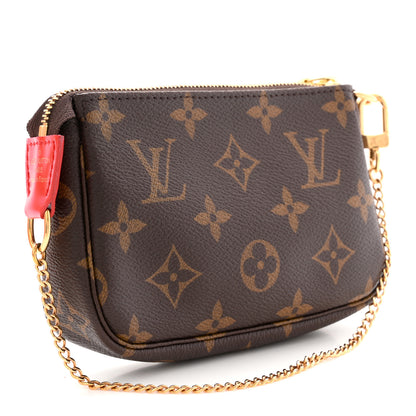Louis Vuitton Monogram 2020 Christmas Animation Bumper Cars Mini Pochette Accessories Coquelicot 3 of 11
