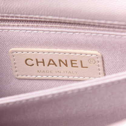 Chanel Caviar Quilted Mini Coco Handle Flap Lilas Lilac 6 of 10