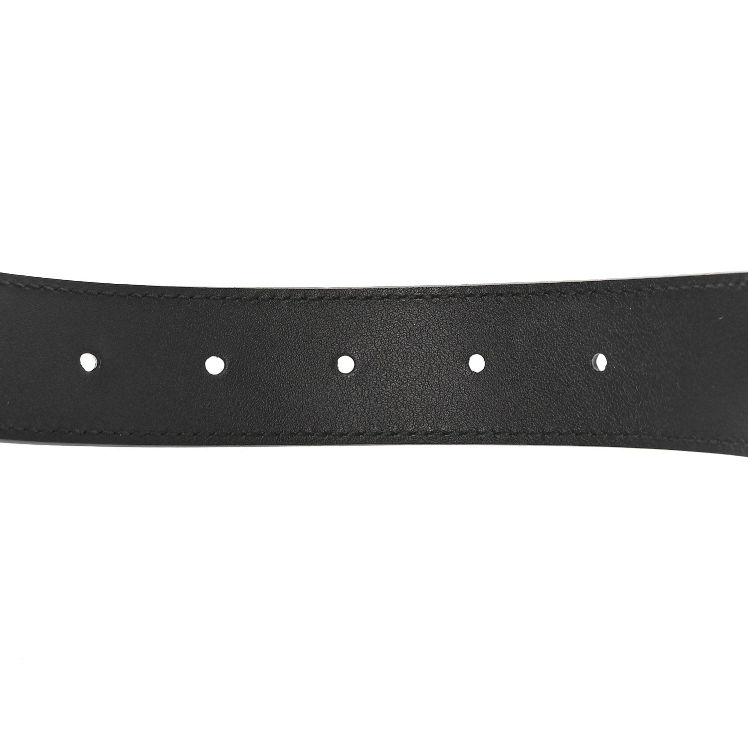Gucci Calfskin Double G 30mm Belt 80 32 Black 4 of 5