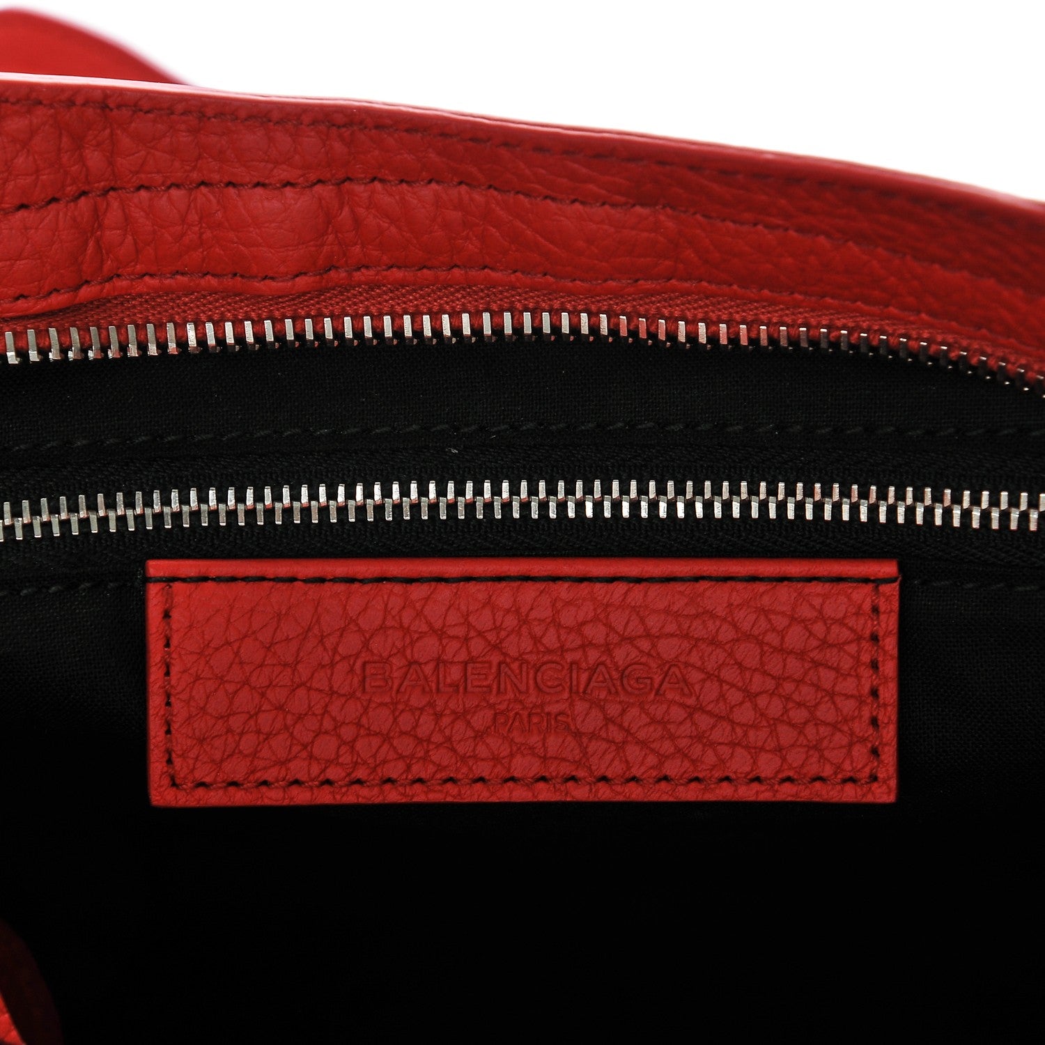 Balenciaga Vibrato Calfskin Classic Silver Hardware S City Rouge Cerise 6 of 7