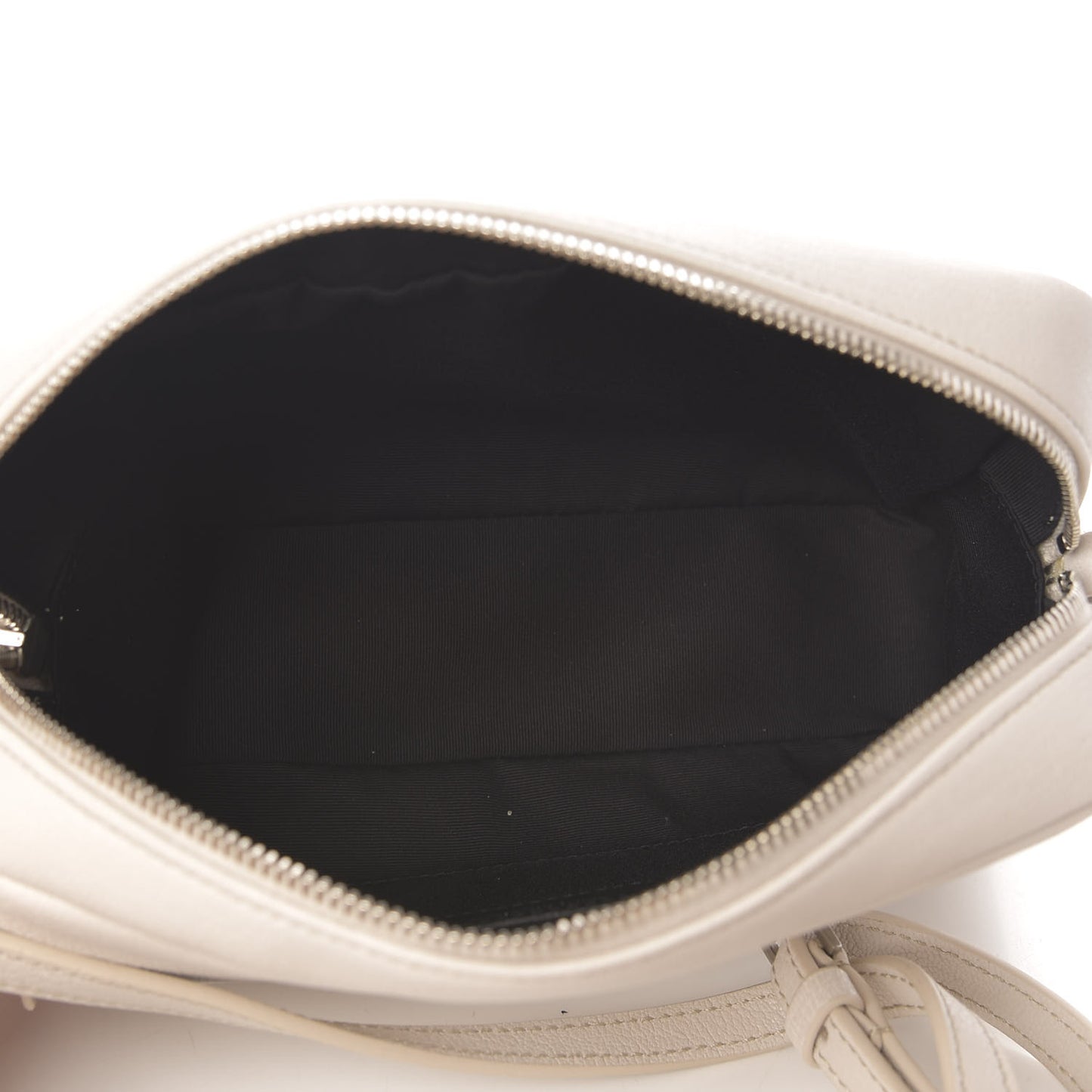 Lambskin Monogram Small Lou Camera Bag Beige