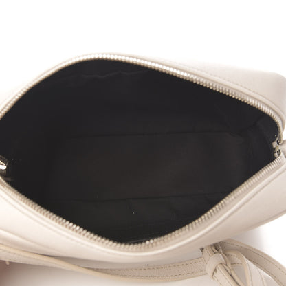 Saint Laurent Lambskin Monogram Small Lou Camera Bag Beige 5 of 9