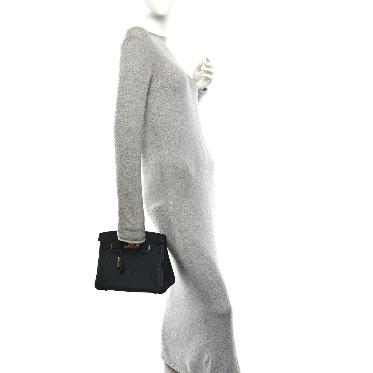 Hermes Togo Birkin 25 Black 2 of 11