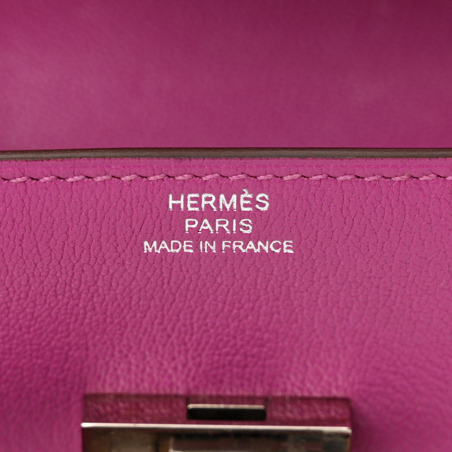 Chevre Mysore Mini Cinhetic Wallet Rose Pourpre