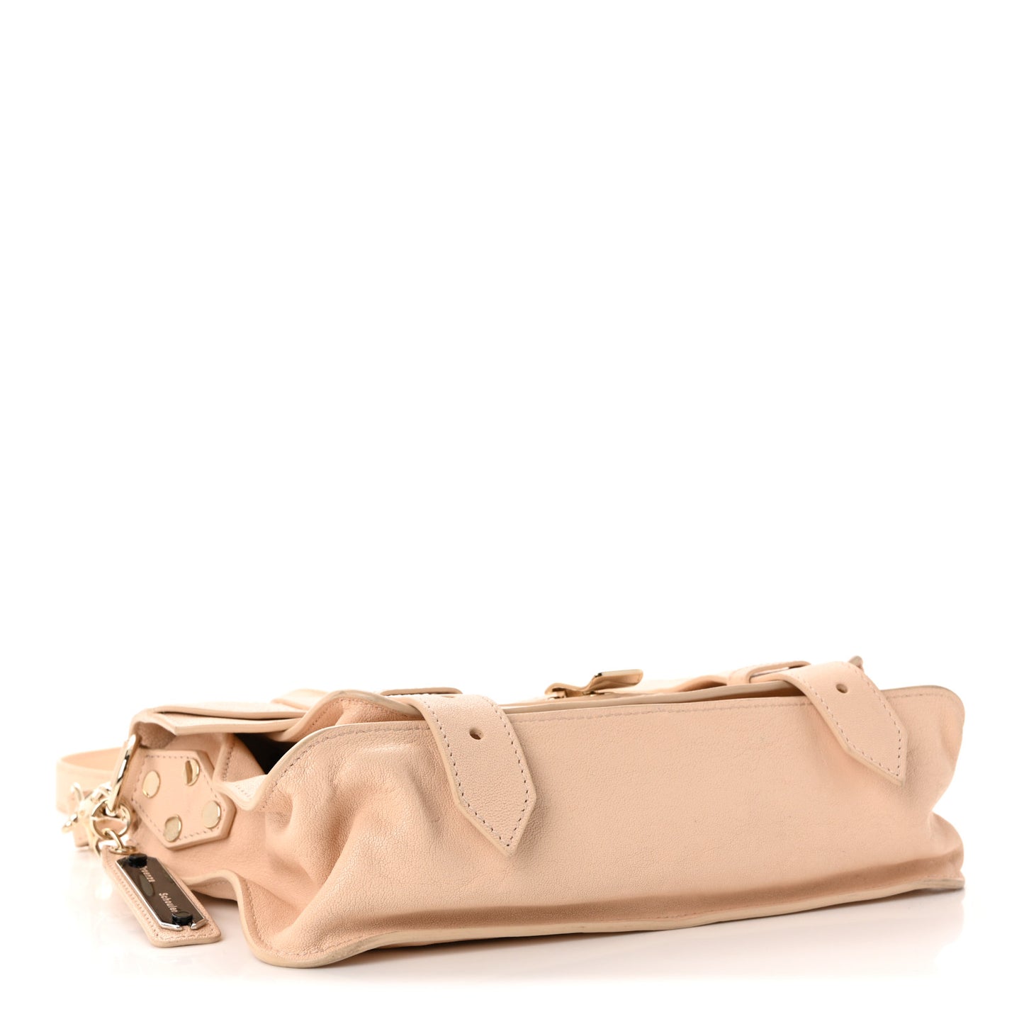 Lambskin Tiny PS1 Satchel Nude