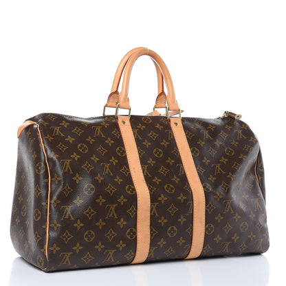 Louis Vuitton Monogram Keepall 45 3 of 15