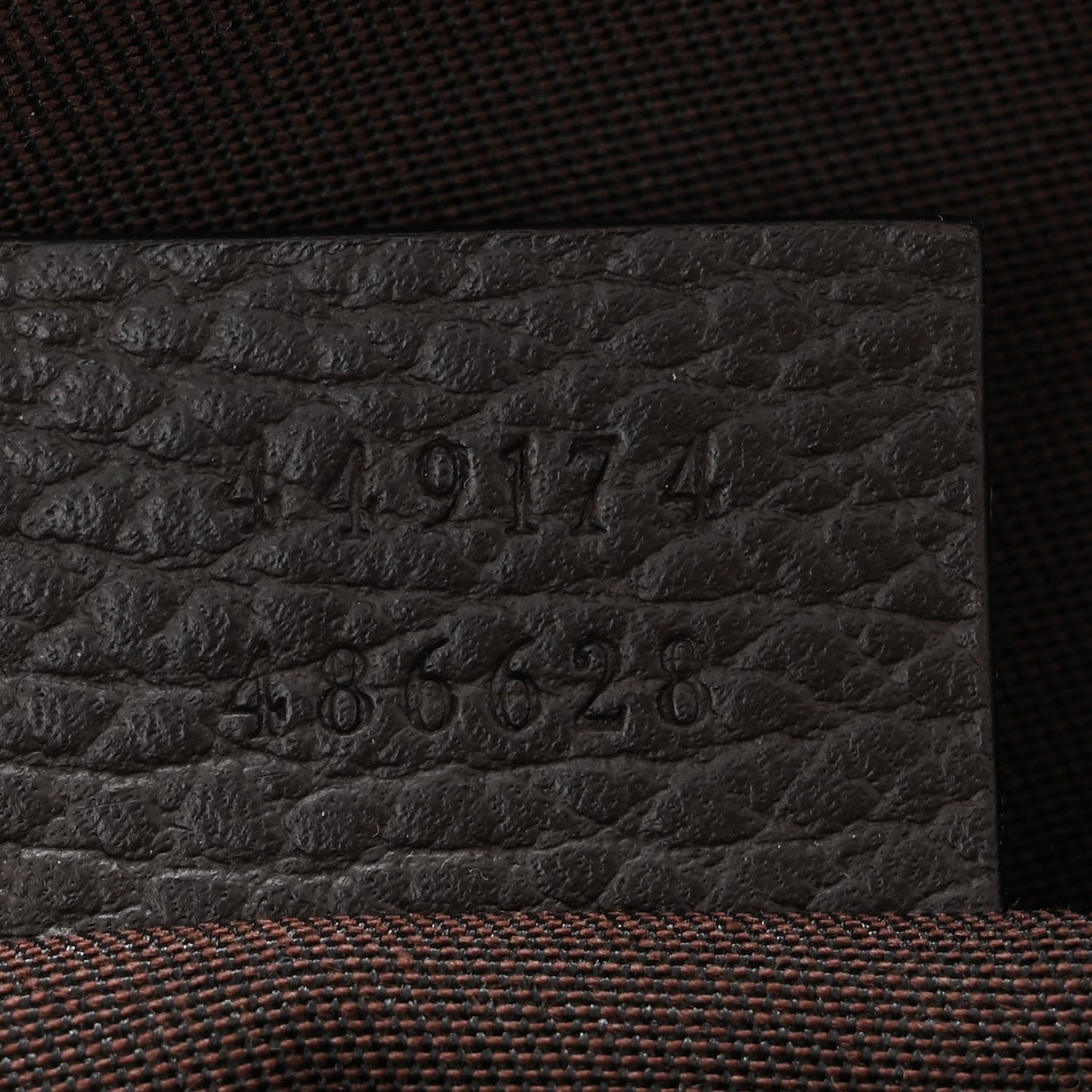 Monogram Dollar Calfskin Belt Bag Beige Ebony Testa di Moro Marrone Scuro