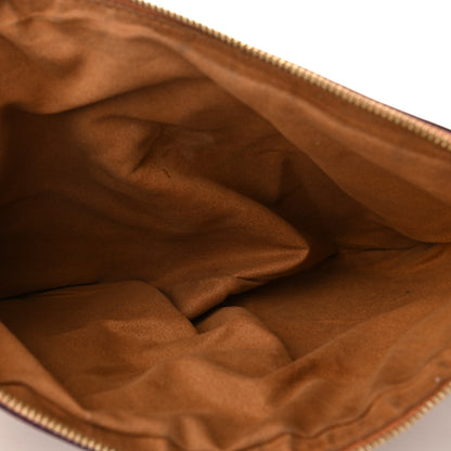 MCM Visetos Medium Pouch Cognac 5 of 9