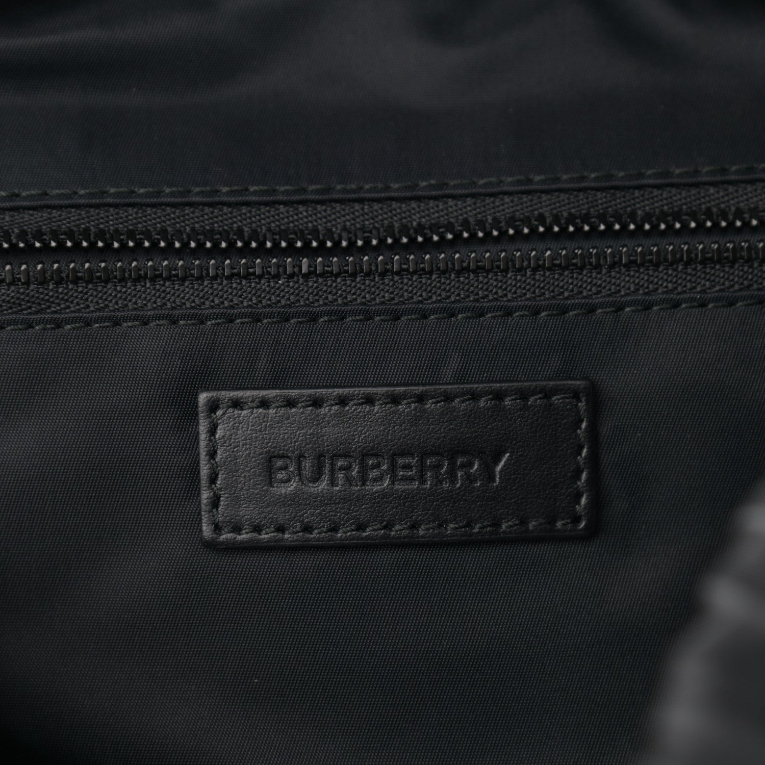 Burberry Nylon Logo Print Small Wilfin Backpack Black 6 of 10