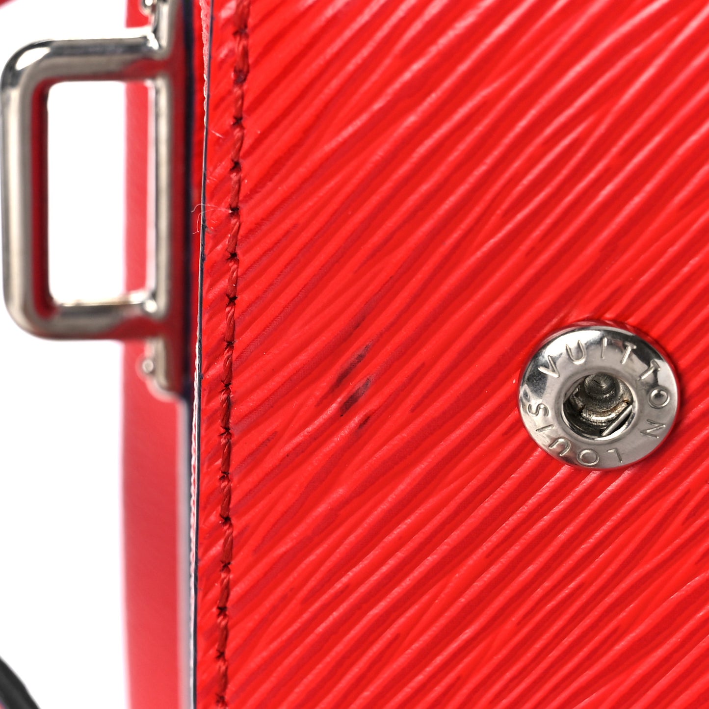Epi Twist Tote Coquelicot