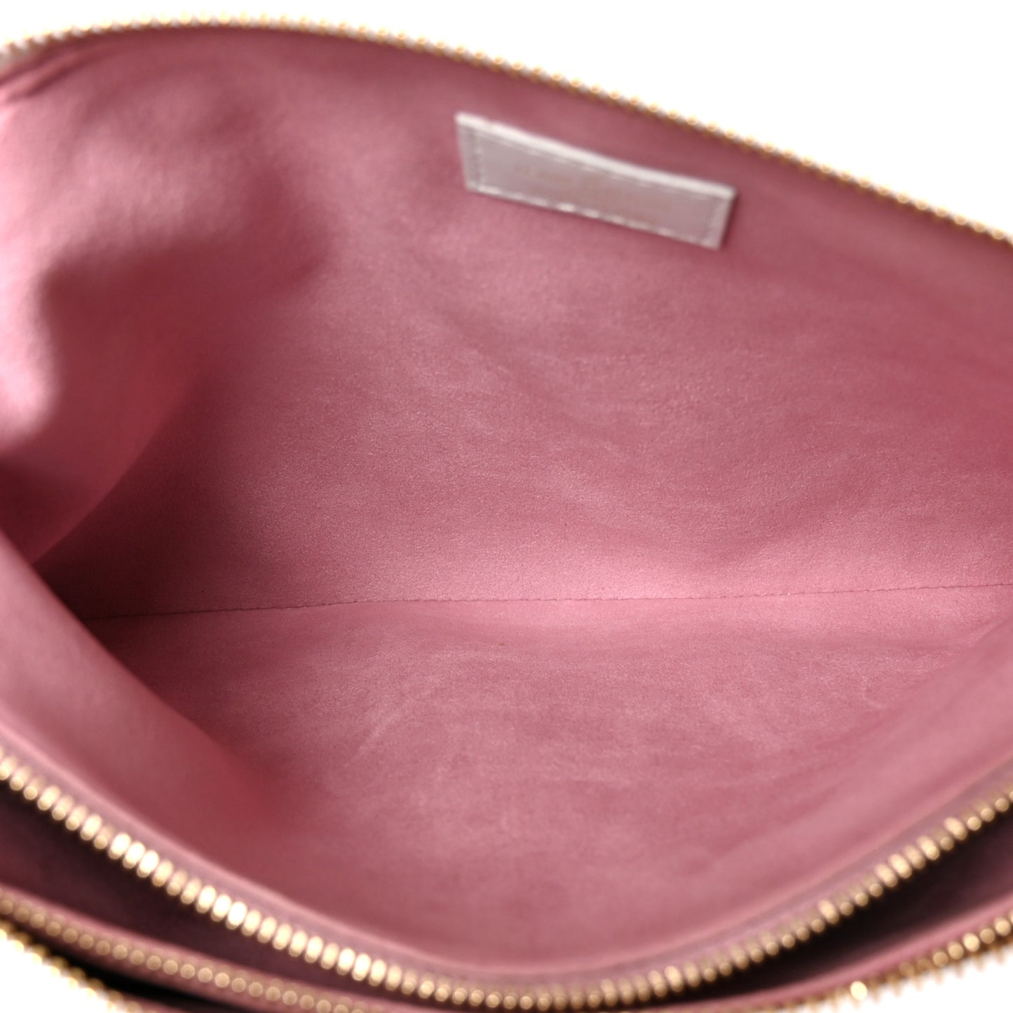 Lambskin Embossed Monogram LV Garden Coussin PM Cream