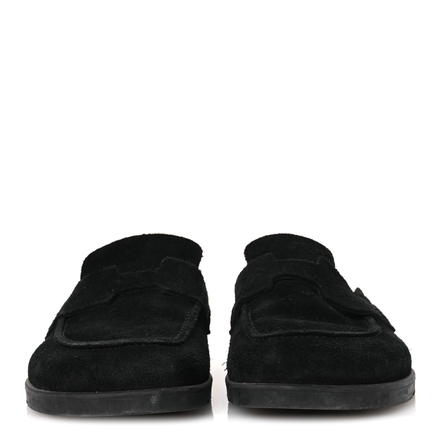 Suede Calfskin Go Mules 37 Black