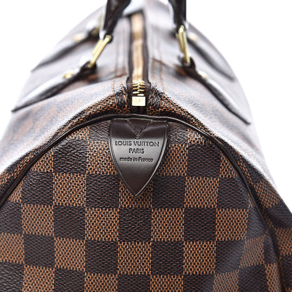 Louis Vuitton Damier Ebene Speedy 35 7 of 16