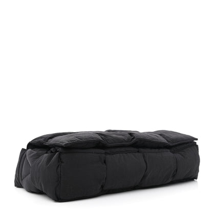 Bottega Veneta Nylon Intrecciato Padded Tech Cassette Bag Black 5 of 11