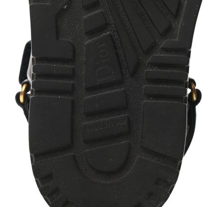 Christian Dior Lambskin Dioract Sandals 35.5 Black 6 of 9