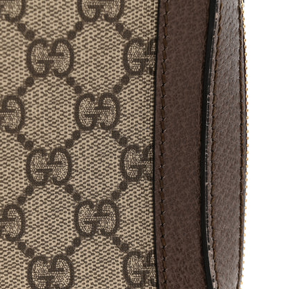 Gucci GG Supreme Monogram Web Small Ophidia Top Handle Shoulder Bag Brown 14 of 15