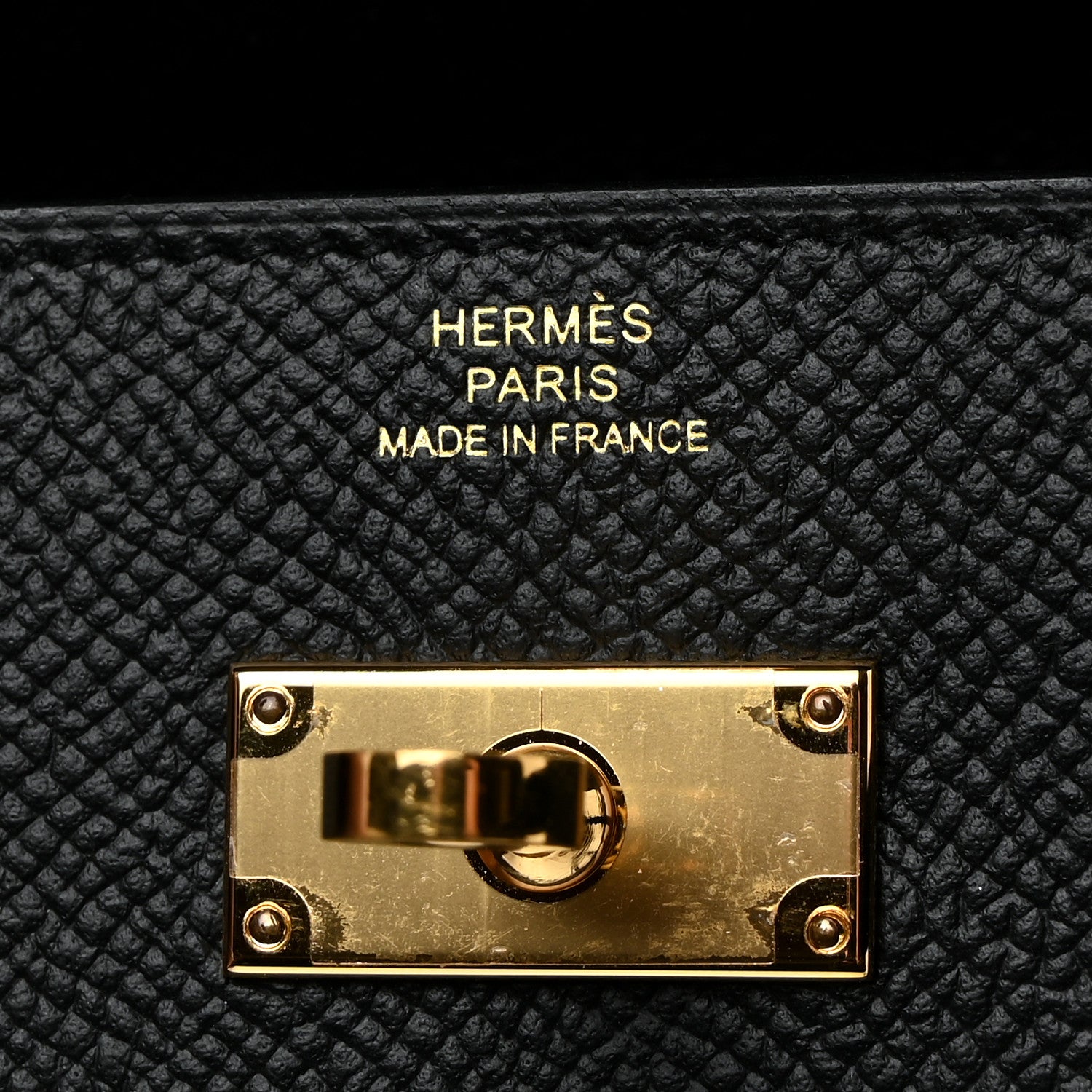 Hermes Epsom Kelly Wallet To Go Black 6 of 10
