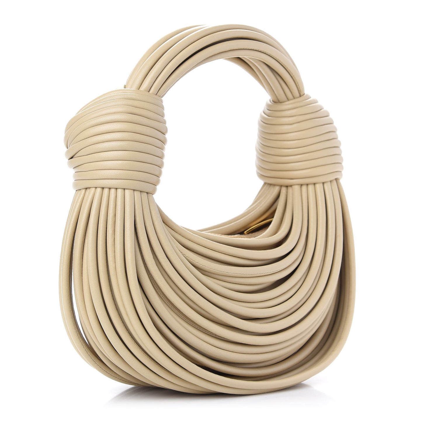 Nappa Mini Tubular Double Knot Porridge