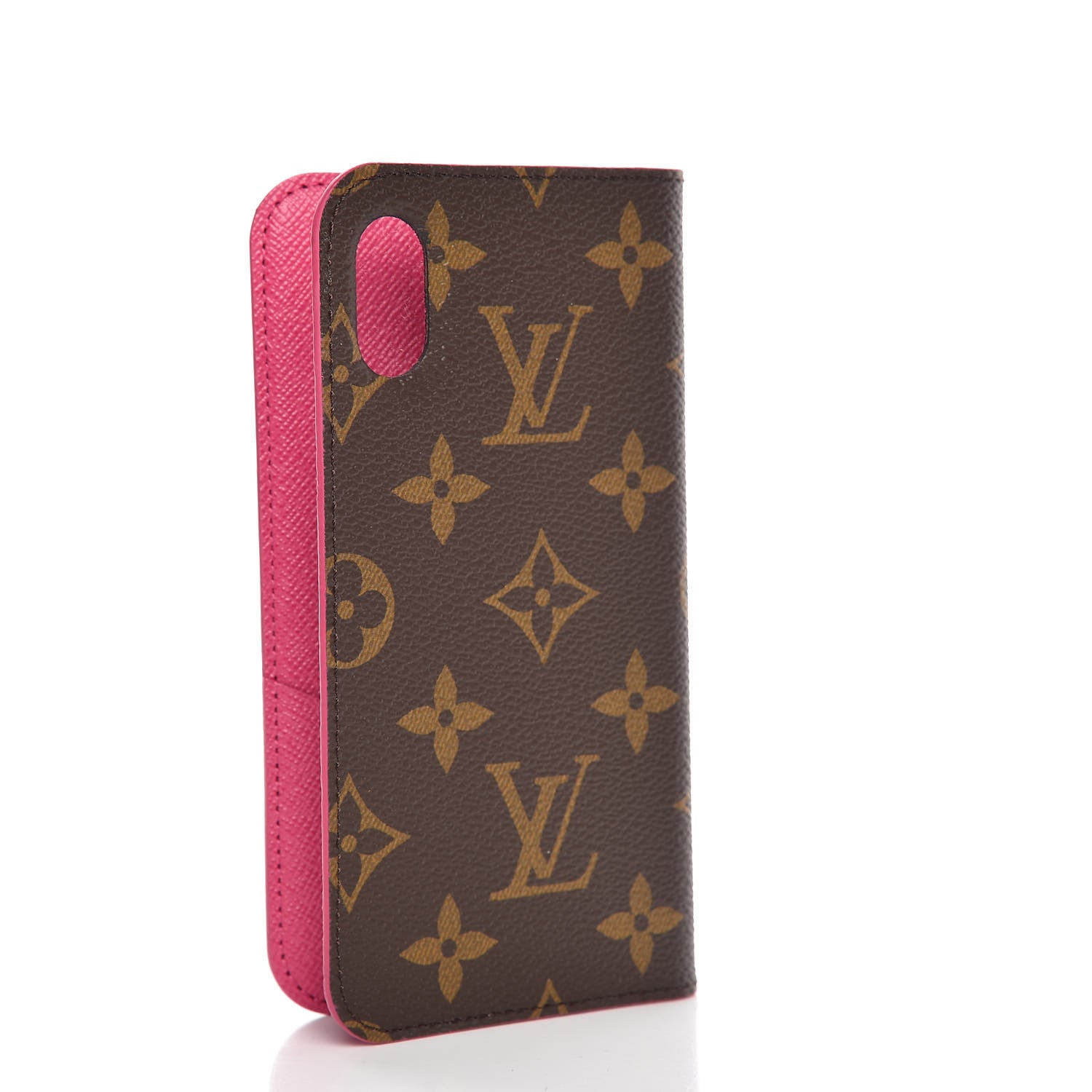 Louis Vuitton Monogram iPhone X Folio Case Rose Pop 3 of 7