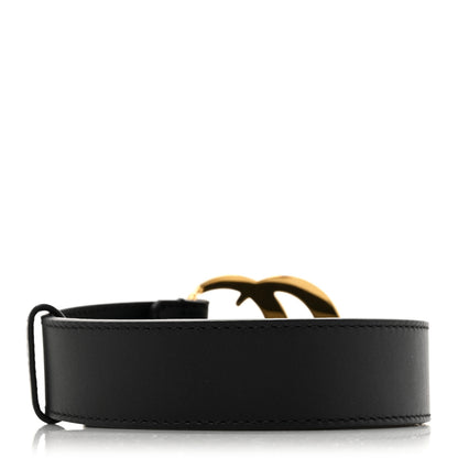 Gucci Calfskin Double G 30mm Belt 90 36 Black 2 of 4