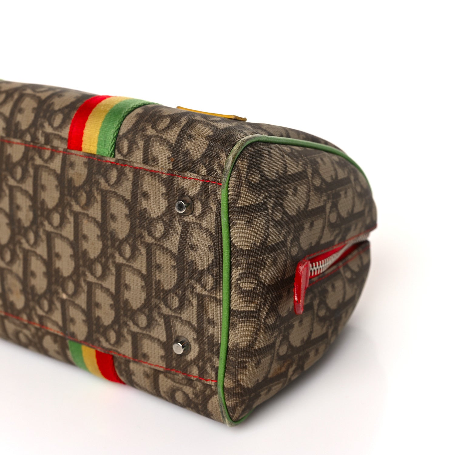 Christian Dior Monogram Rasta Boston Beige 9 of 11
