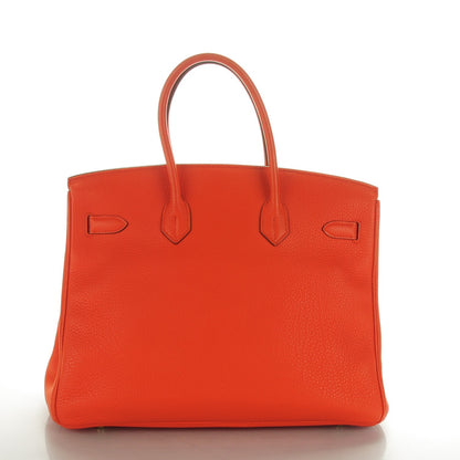 Hermes Togo Birkin 35 Capucine 4 of 24