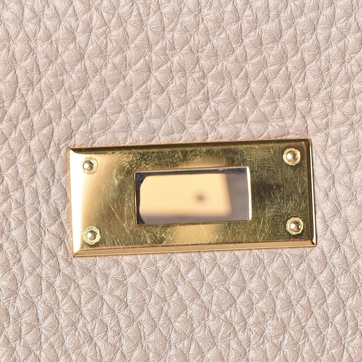 Hermes Taurillon Clemence Kelly Retourne 28 Gris Tourterelle 28 of 37