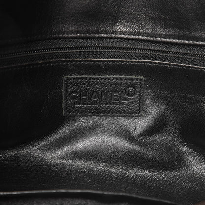 Chanel Caviar Patent Large Bowler Black 6 of 10