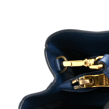 Prada Saffiano Lux Medium Tote Bluette 12 of 12