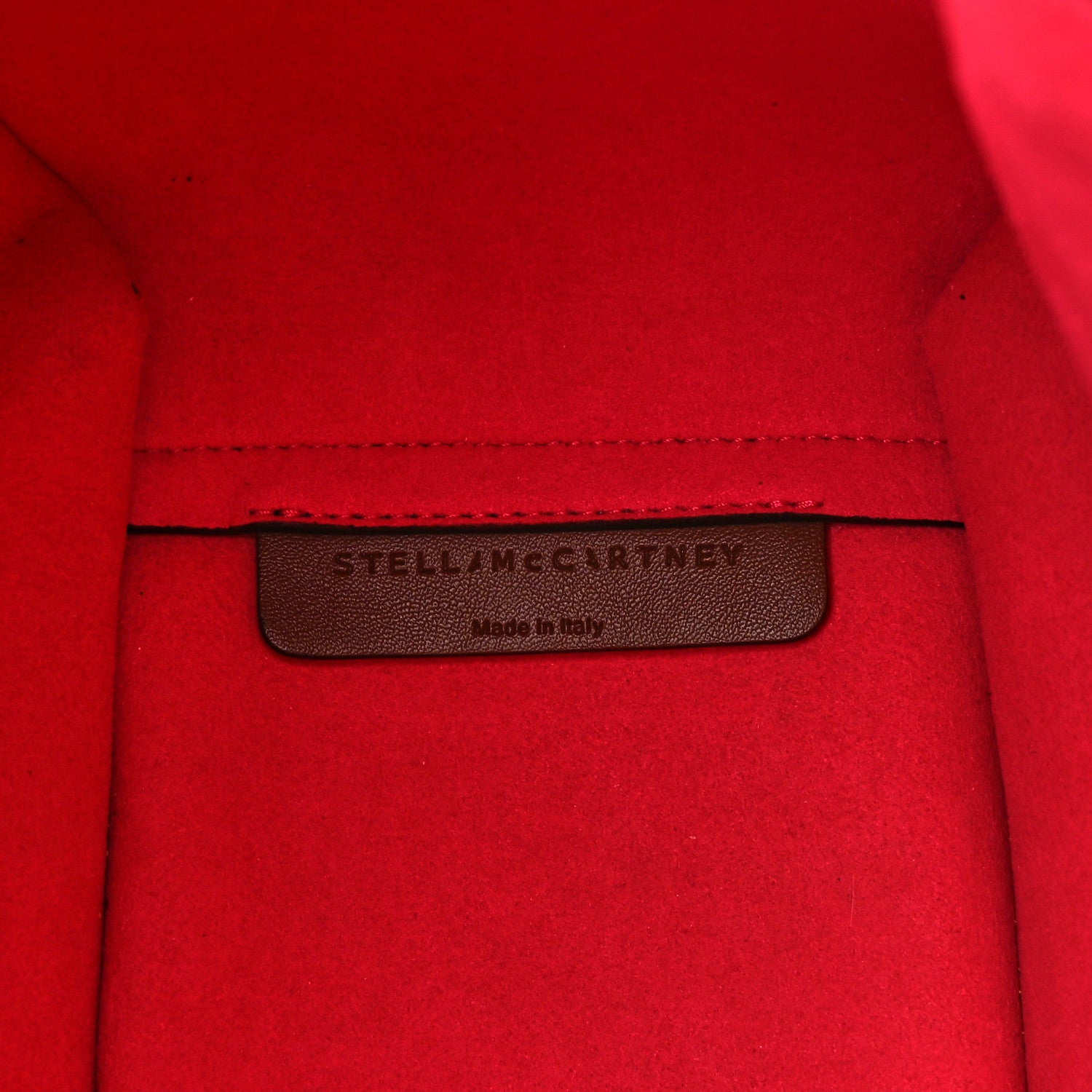 Stella McCartney Eco Alter Nappa Perforated Logo Crossbody Cinnamon 7 of 13