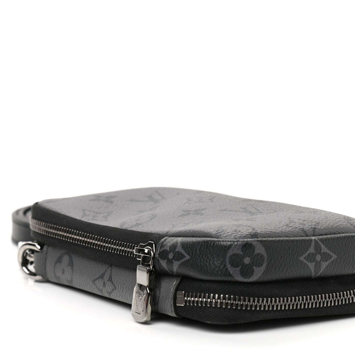 Monogram Eclipse Reverse Double Phone Pouch